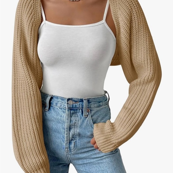 secretyard Sweaters - NWOT Cozy Tan Knit Women's Sweater